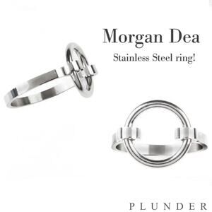 New Plunder “Morgan Dea” Silver Circle Ring (9) (24/7 Wearability)
